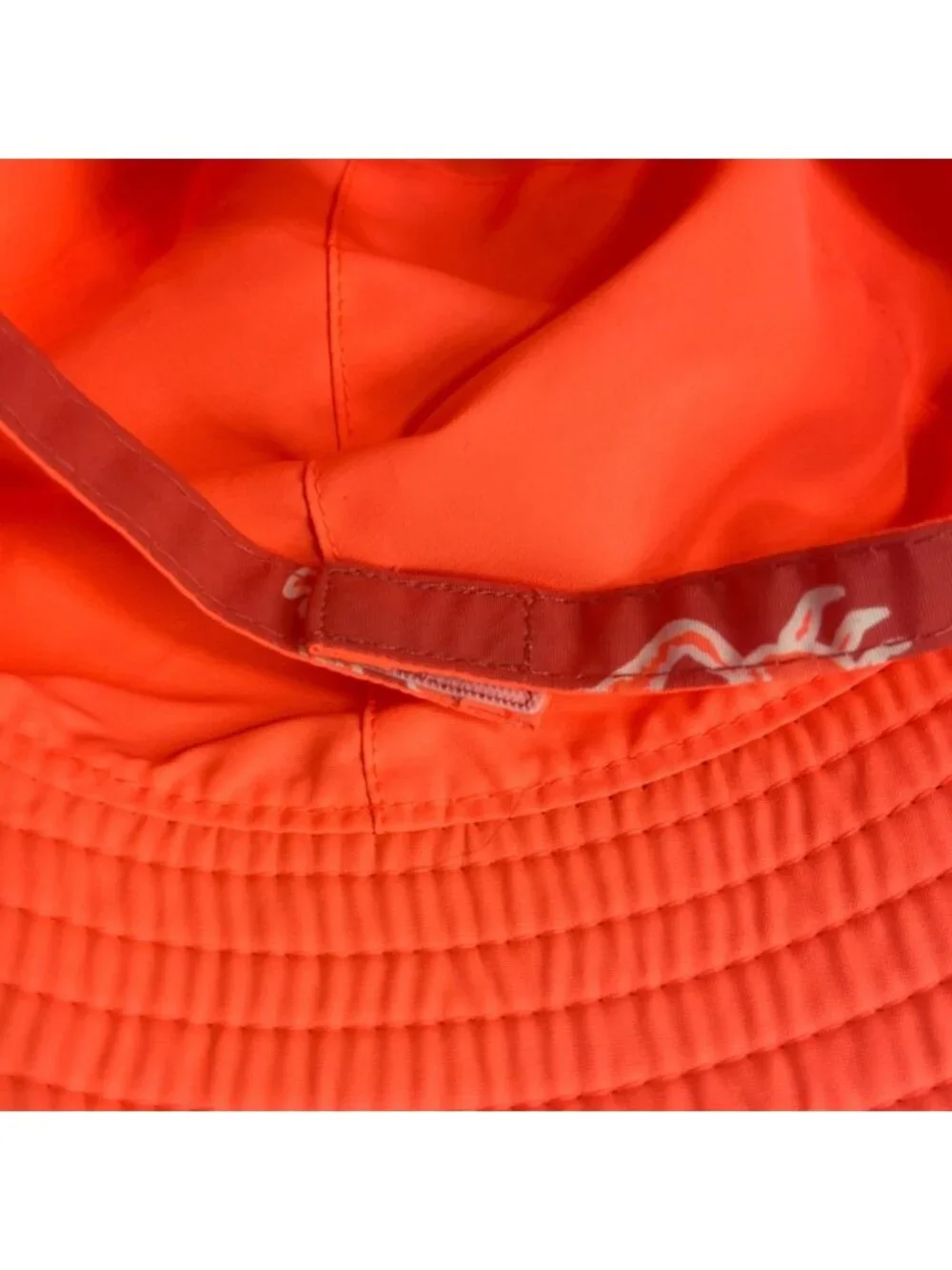 Reversible Baby Bucket Hat Crab Print UPF 50+ 12–24Months Orange‎ New Summer